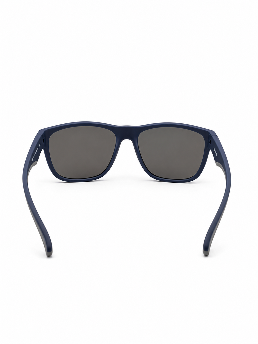 CAT CTS-8032-106P Unisex Polarized Sunglasses Matte Blue Square Frame Blue Mirror Lens UV Protection