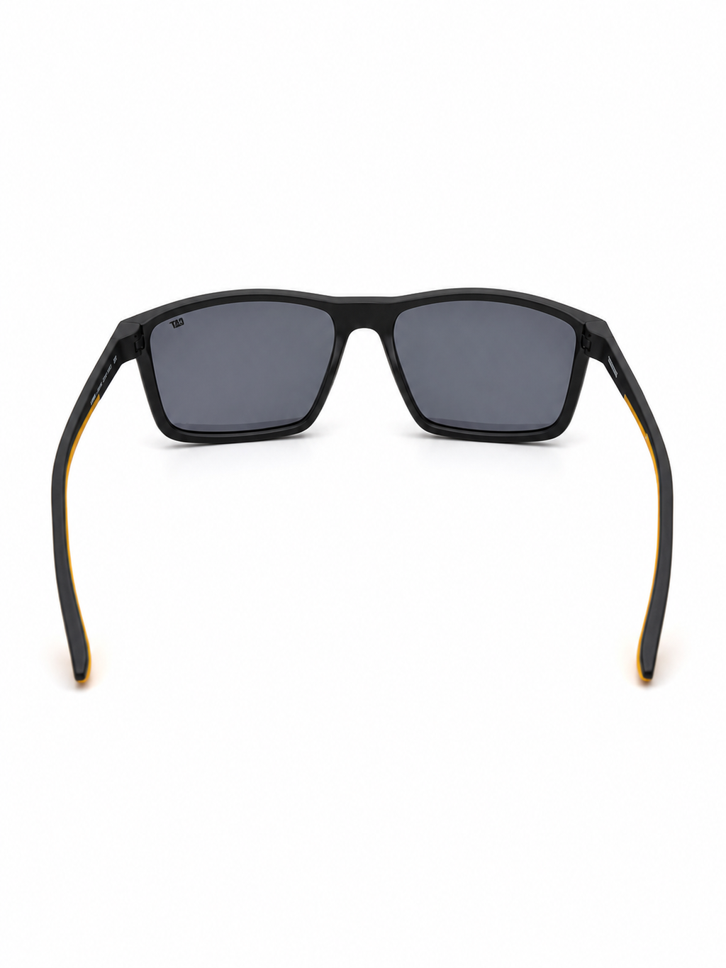 CAT CTS-8033-104P Unisex Polarized Sunglasses Smoke Grey Lens Matte Black Square Frame