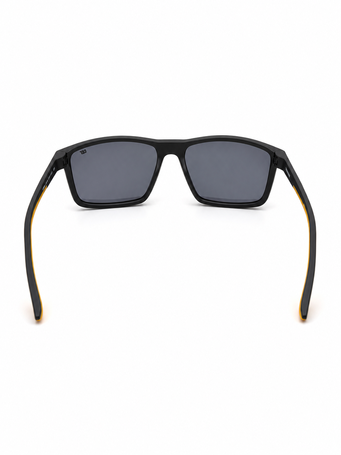 CAT CTS-8033-104P Unisex Polarized Sunglasses Smoke Grey Lens Matte Black Square Frame