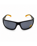 CAT CTS-8031-104P Polarized Sports Sunglasses – Matte Black Wraparound Frame with Smoke Grey UV400 Lenses | Unisex