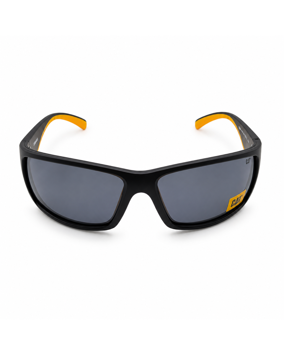 CAT CTS-8031-104P Polarized Sports Sunglasses – Matte Black Wraparound Frame with Smoke Grey UV400 Lenses | Unisex