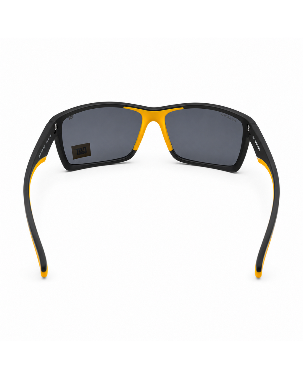 CAT CTS-8031-104P Polarized Sports Sunglasses – Matte Black Wraparound Frame with Smoke Grey UV400 Lenses | Unisex