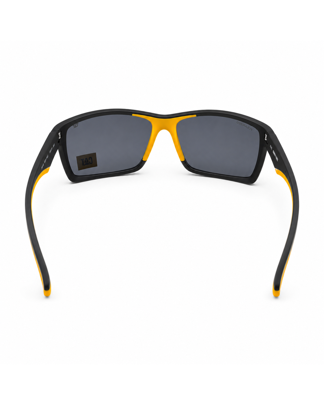 CAT CTS-8031-104P Polarized Sports Sunglasses – Matte Black Wraparound Frame with Smoke Grey UV400 Lenses | Unisex