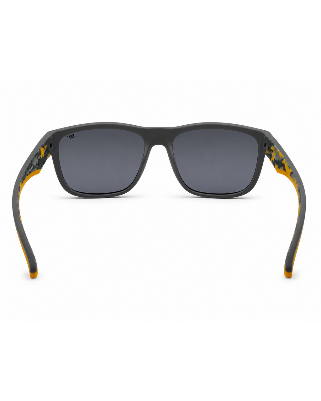 CAT CTS-8032-165P Unisex Polarized Sunglasses Matte Gray Square Frame UV Protection 58-17-140