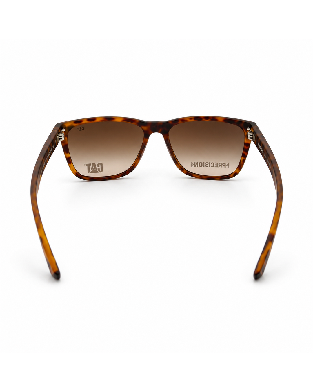 CAT CTS-8517-102P Polarized Square Sunglasses – Tortoise Brown Frame with Brown Gradient UV400 Lenses | Unisex