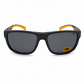 CAT CTS-8032-165P Unisex Polarized Sunglasses Matte Gray Square Frame UV Protection 58-17-140