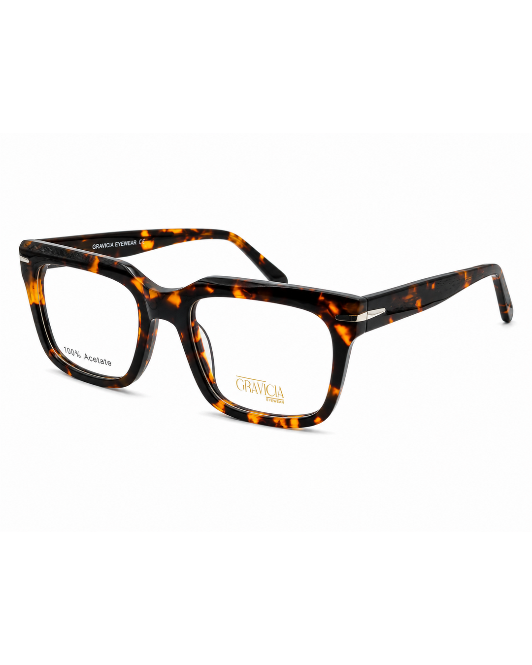 Gravicia Premium Acetate Optical Frame – Havana | Model DB7107 C002